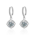 S925 Sterling Silver Windmill Earrings, Versatile For Women