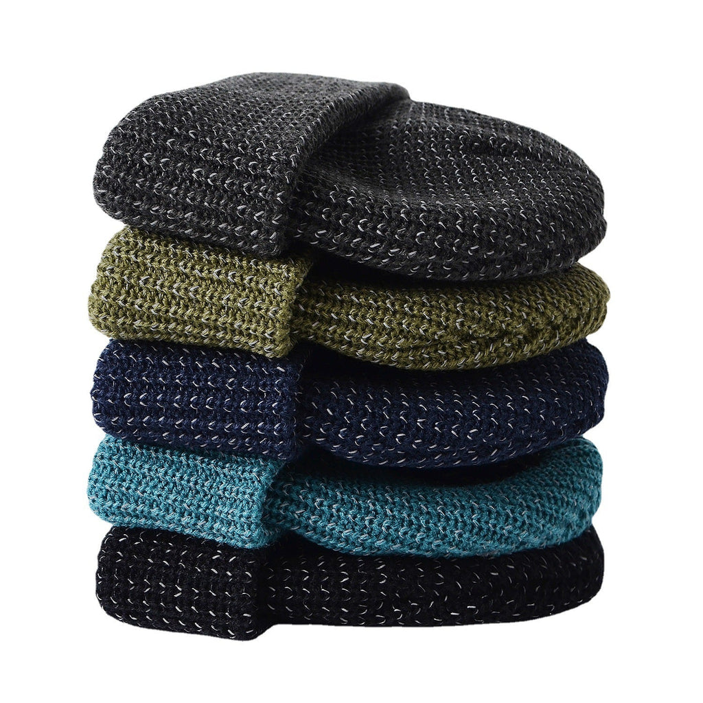 Nighttime Reflective Yarn Knitted Sports Cap