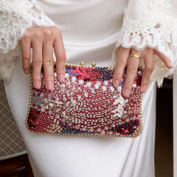 Fashionable Evening Clutch Crossbody Bag