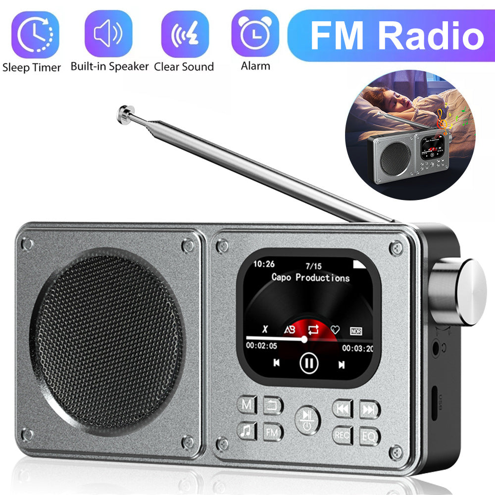 Professional MP3MP4 Radio Bluetooth Speaker Portable Multimedia Player