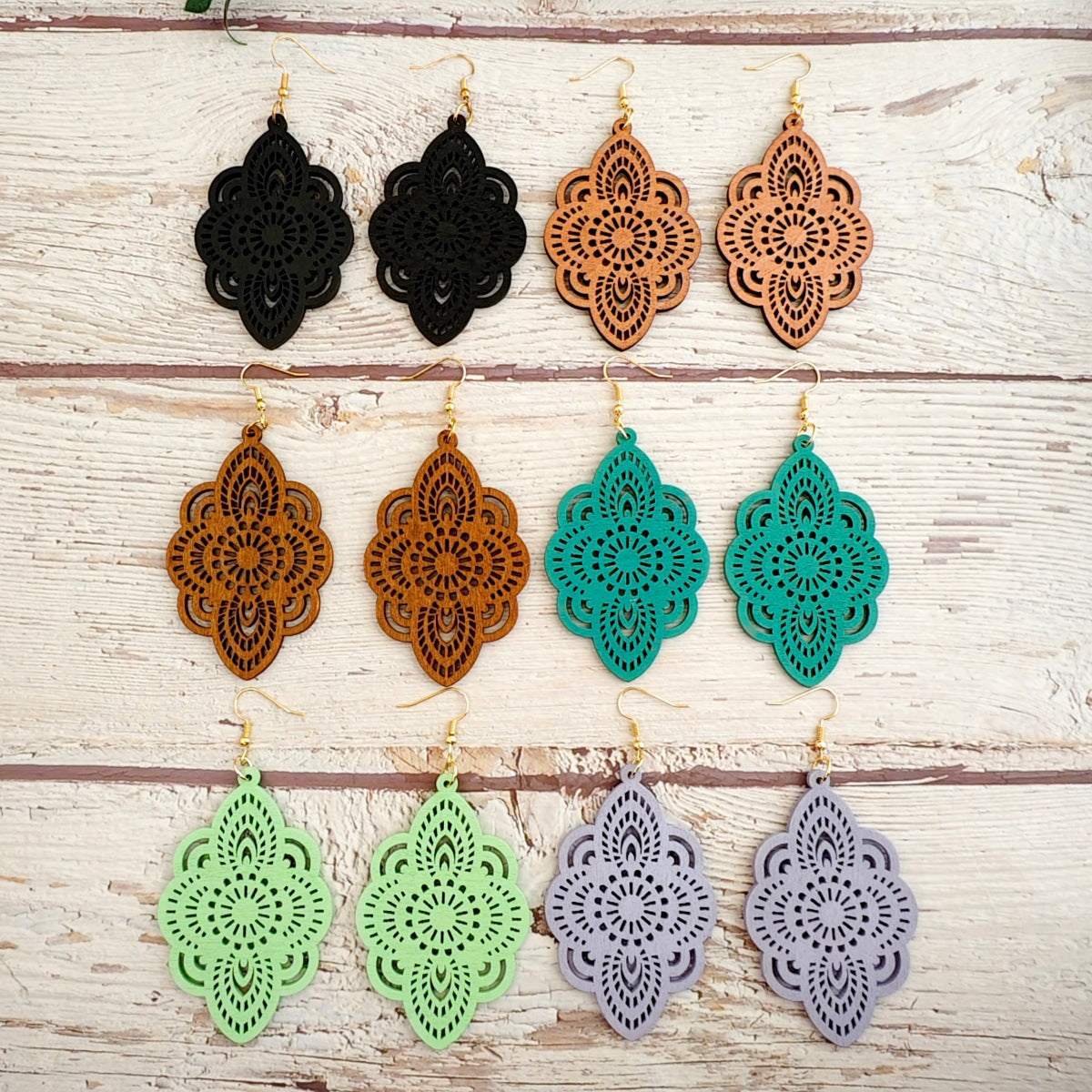 Creative And Chic Hollow-out Earrings Stylish And Unique