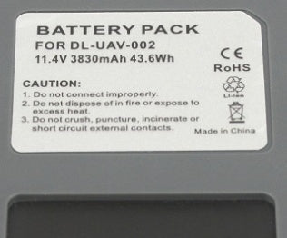 Applicable To DJI Pro Battery Aerial Photography Royal First Generation Mavic Pro 3830mAh 114V