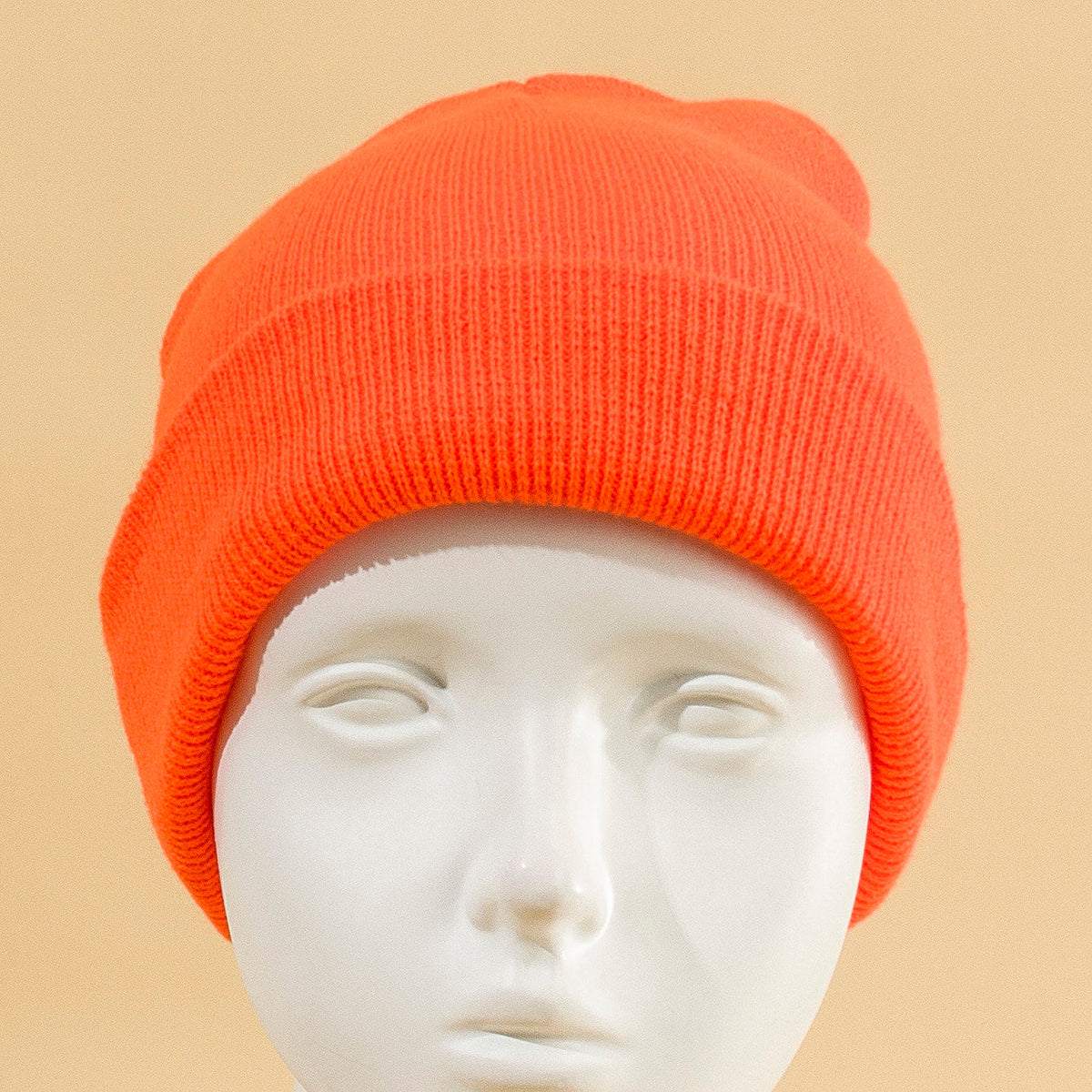 Korean-style Solid-color Wool Knitted Hat, Suitable For Outdoor Leisure, Warmth Preservation, Softness, Skin-friendly, Elastic, And Hooded. Perfect For Outdoor Outings
