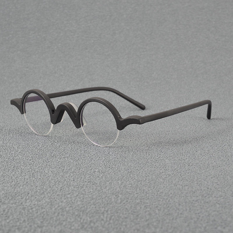 Women's Fashion Retro Blue Light Blocking Round Glasses