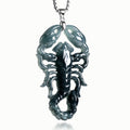 Jadeite Scorpion Pendant With S925 Silver Setting