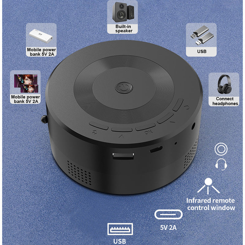 Mini Portable Projector - Pocket-sized Home Cinema