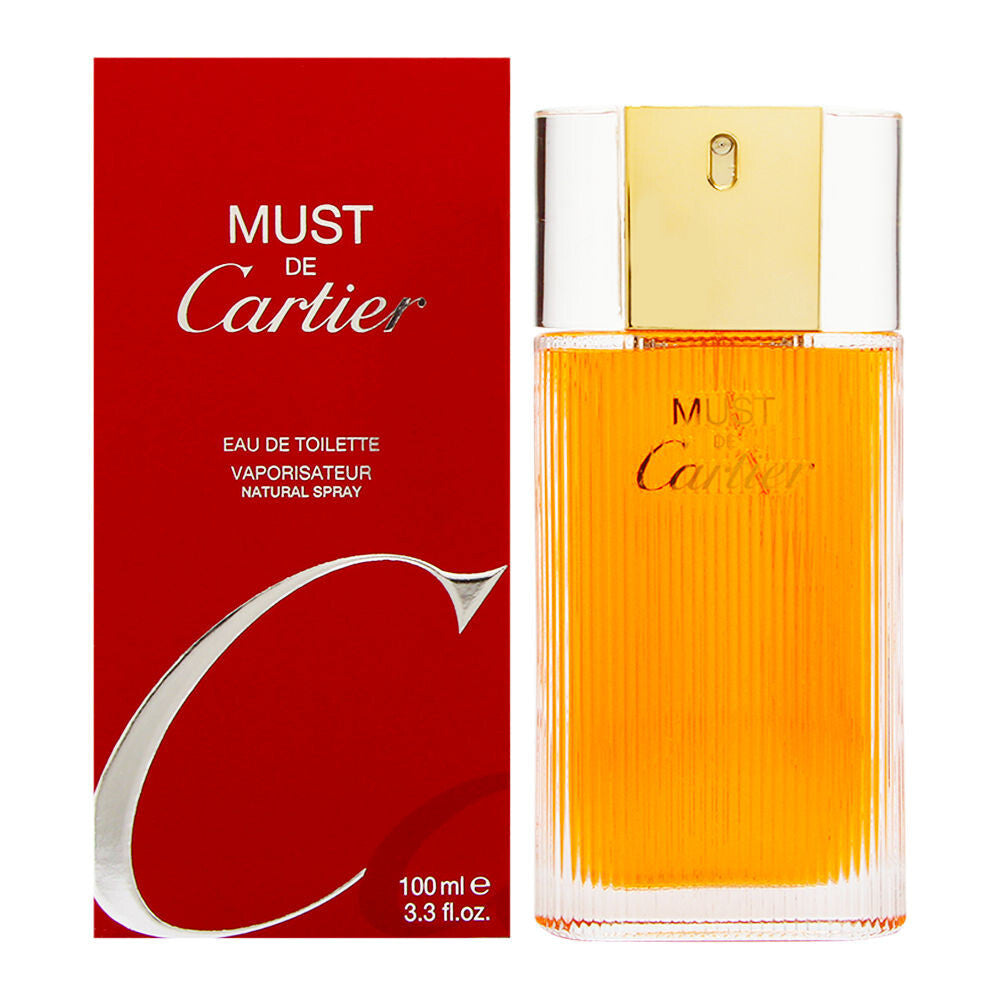 Cartier Must de Cartier Eau de Toilette — 3.3 oz