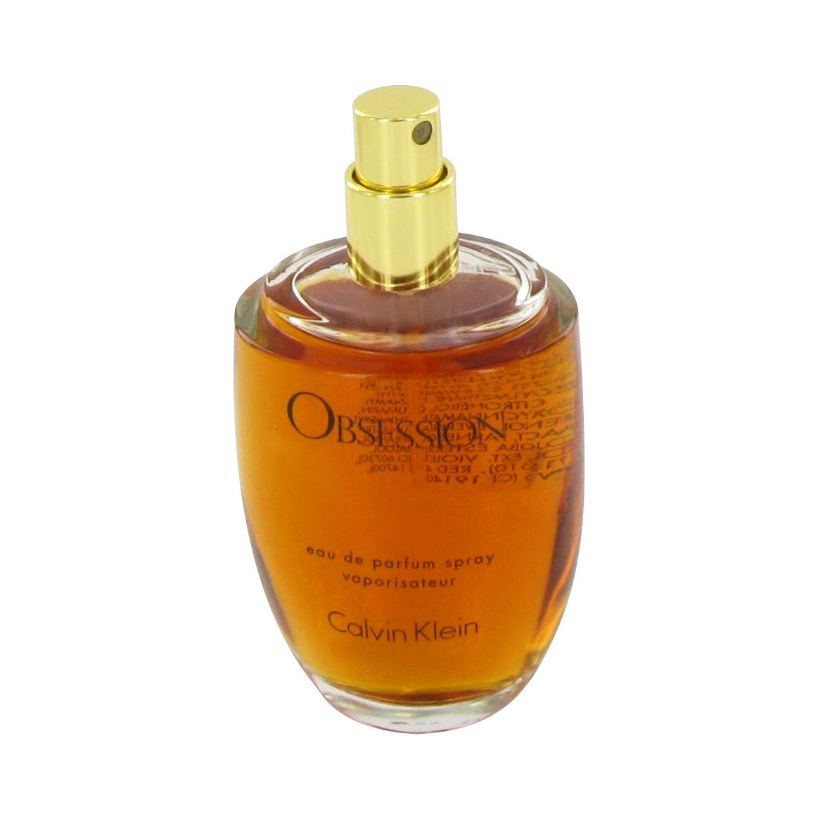 Calvin Klein Obsession Eau de Parfum — 3.4 oz · Tester