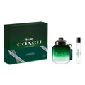 Coach Green Eau de Toilette — 2 OZ · Two-piece set: 2 oz Eau de Toilette and 0.25 oz travel spray