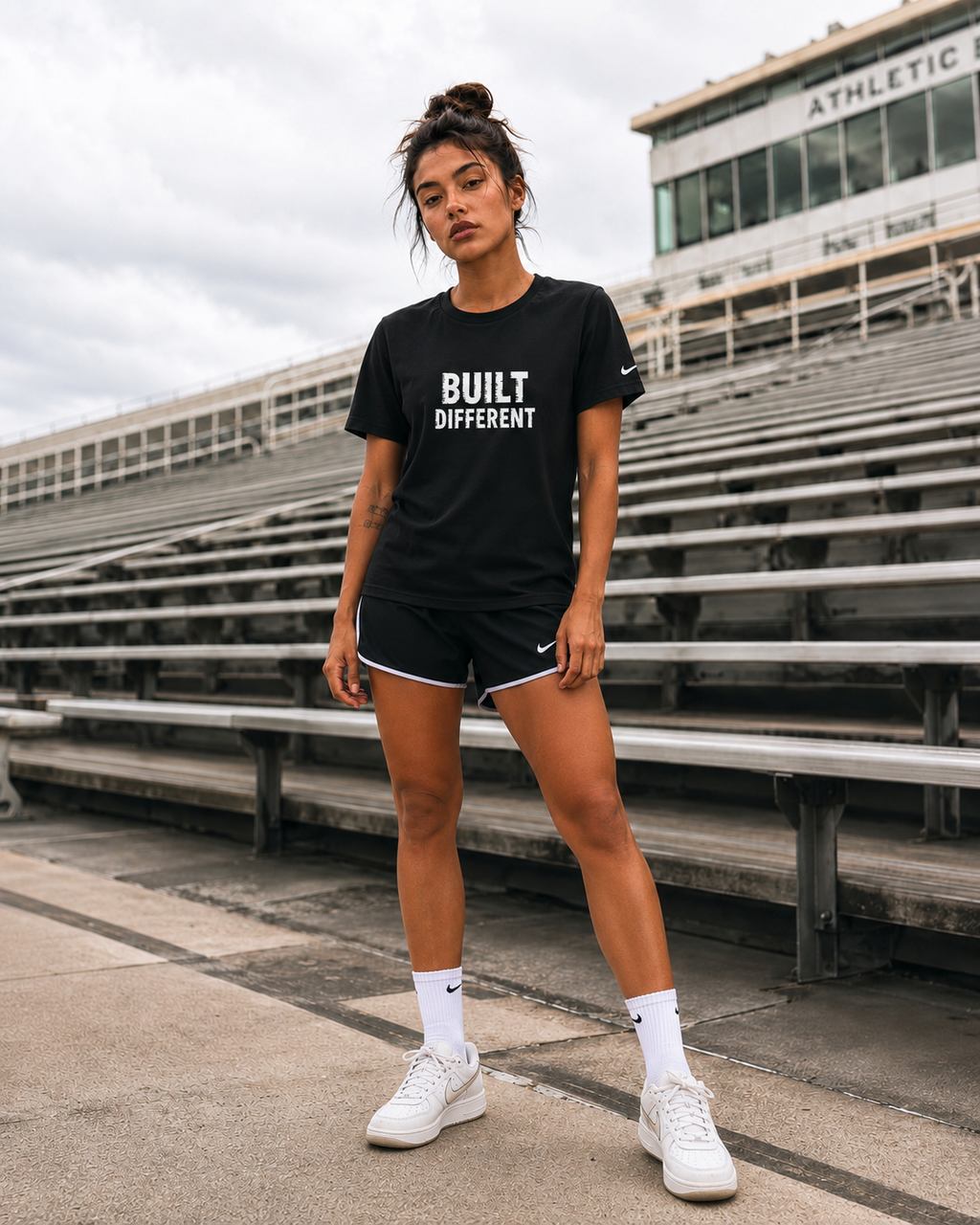 Built Different NIKE Premium Branded Performance T-Shirt