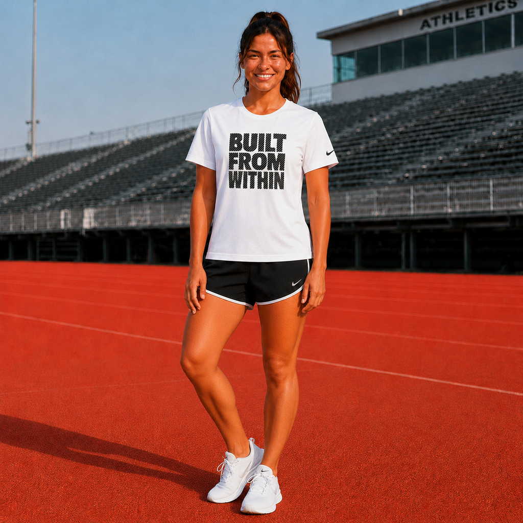 Built From Within NIKE Premium Branded Performance T-Shirt