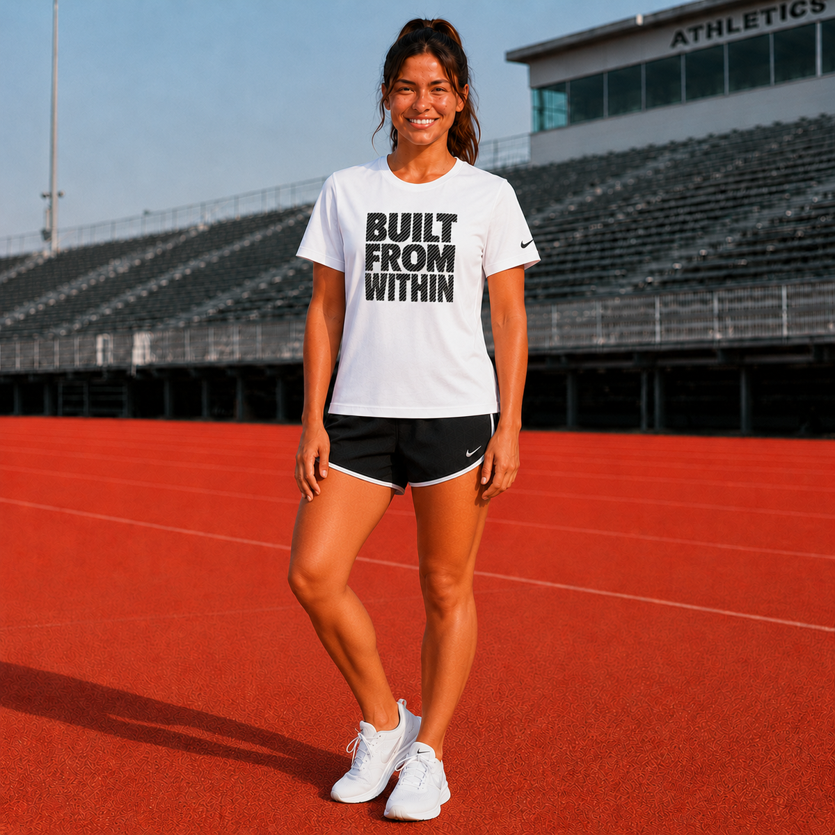 Built From Within NIKE Premium Branded Performance T-Shirt