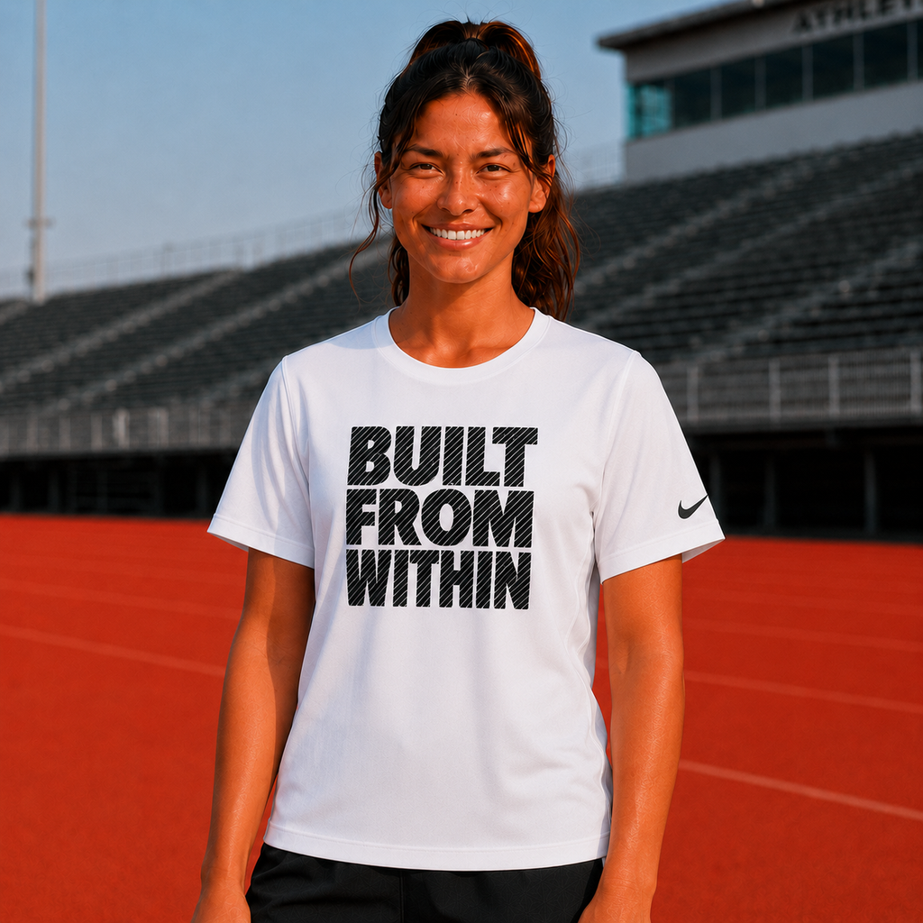 Built From Within NIKE Premium Branded Performance T-Shirt