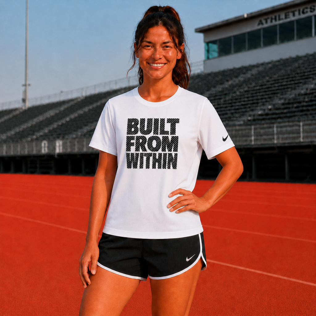 Built From Within NIKE Premium Branded Performance T-Shirt
