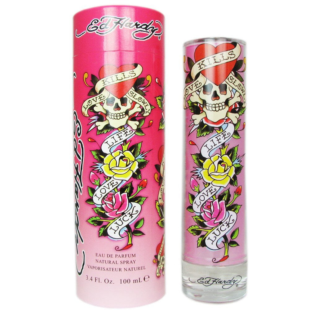 Christian Audigier Ed Hardy for Women Eau de Parfum — 3.4 oz