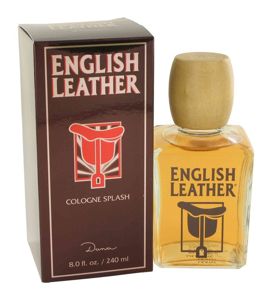 Dana English Leather Eau de Cologne — 8 oz · Cologne splash