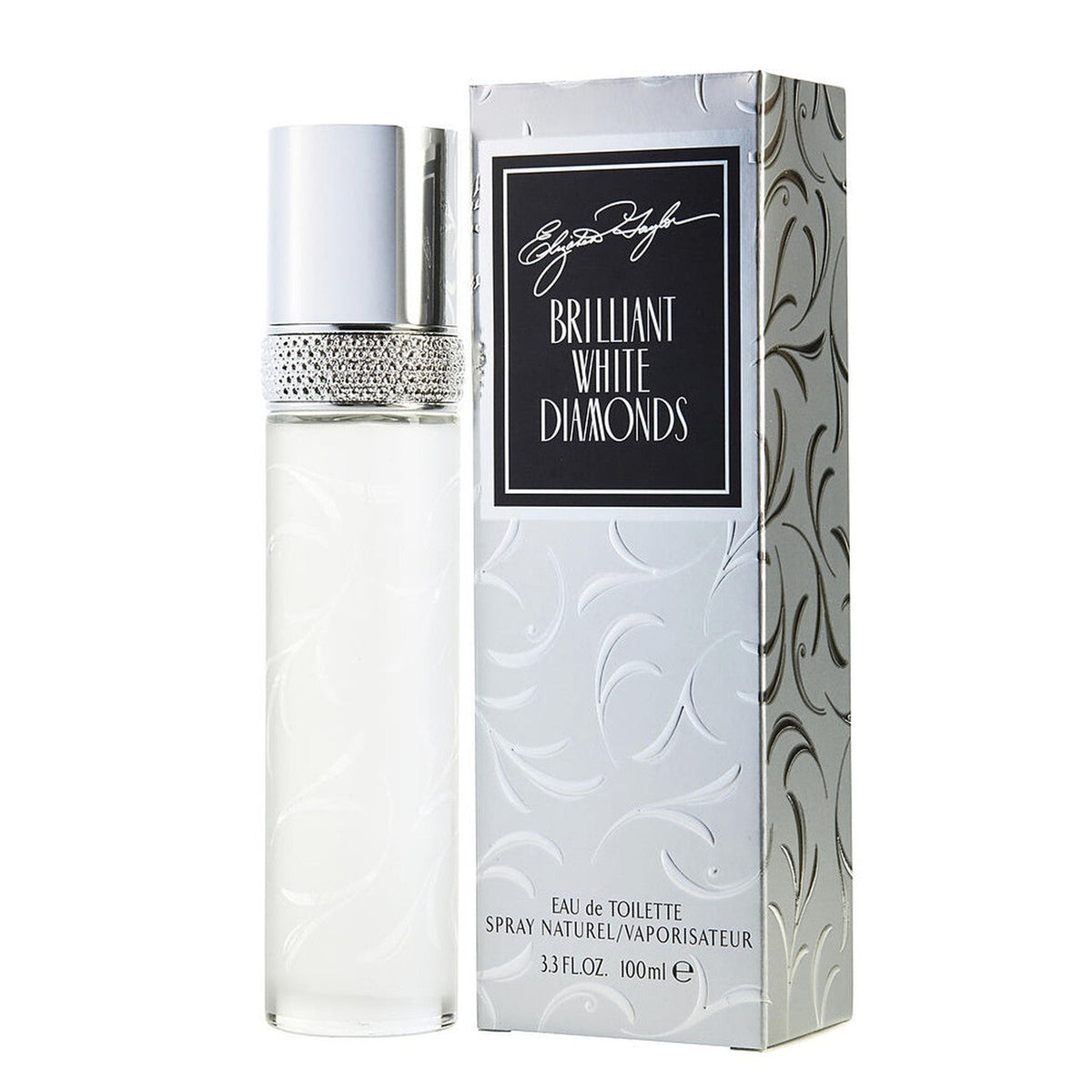 Elizabeth Taylor Brilliant White Diamonds Eau de Toilette — 3.4 oz