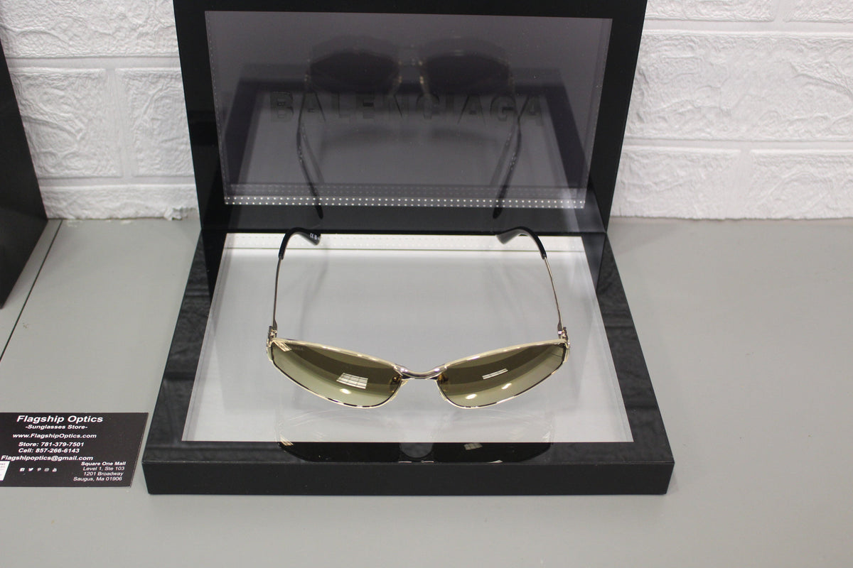 Balenciaga BB0335S-003 Women’s Sunglasses – Metal Frame, 65mm