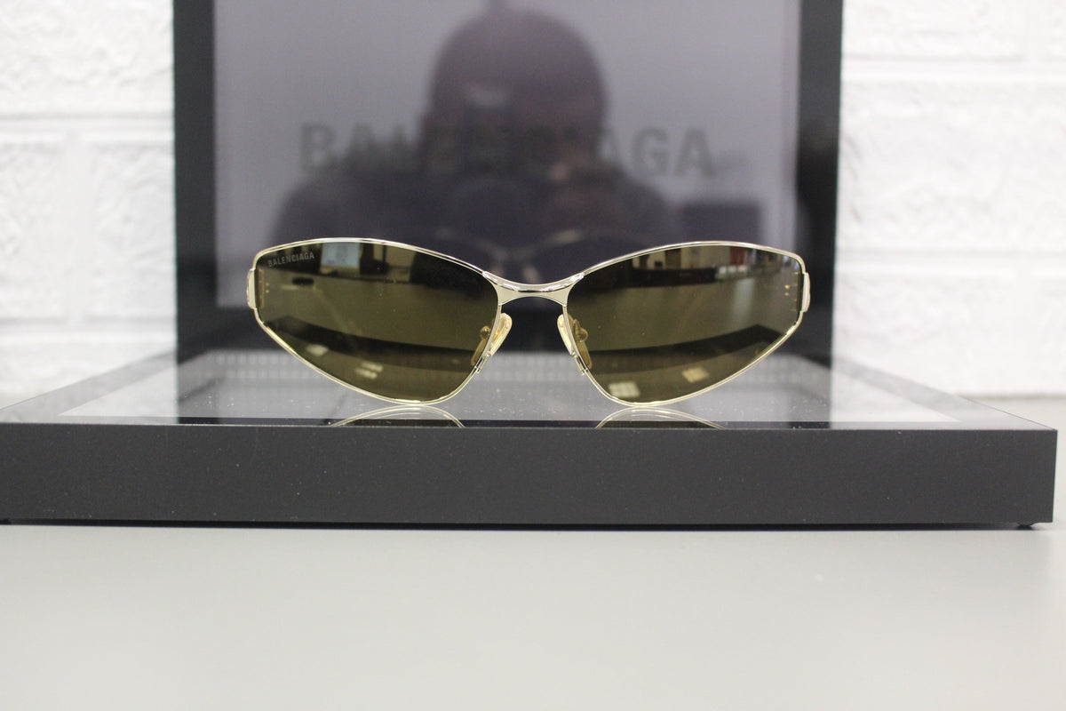 Balenciaga BB0335S-003 Women’s Sunglasses – Metal Frame, 65mm