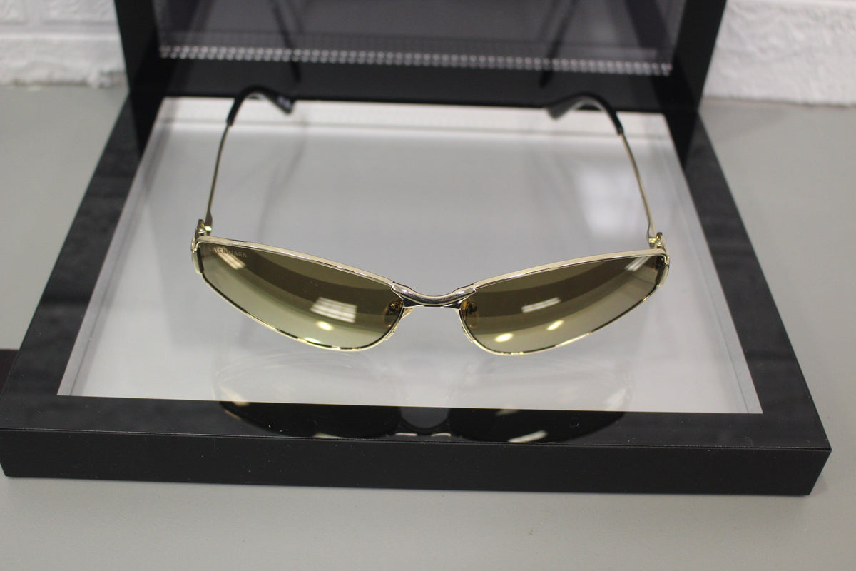 Balenciaga BB0335S-003 Women’s Sunglasses – Metal Frame, 65mm
