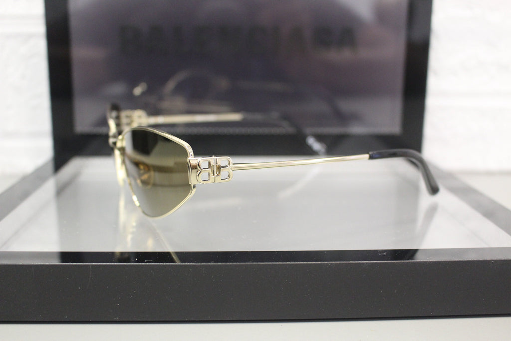 Balenciaga BB0335S-003 Women’s Sunglasses – Metal Frame, 65mm