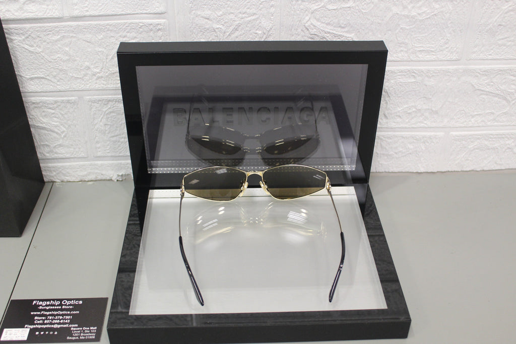 Balenciaga BB0335S-003 Women’s Sunglasses – Metal Frame, 65mm