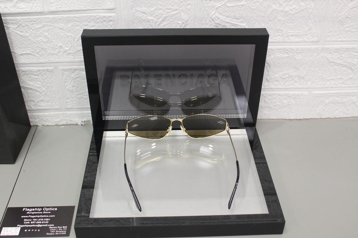 Balenciaga BB0335S-003 Women’s Sunglasses – Metal Frame, 65mm