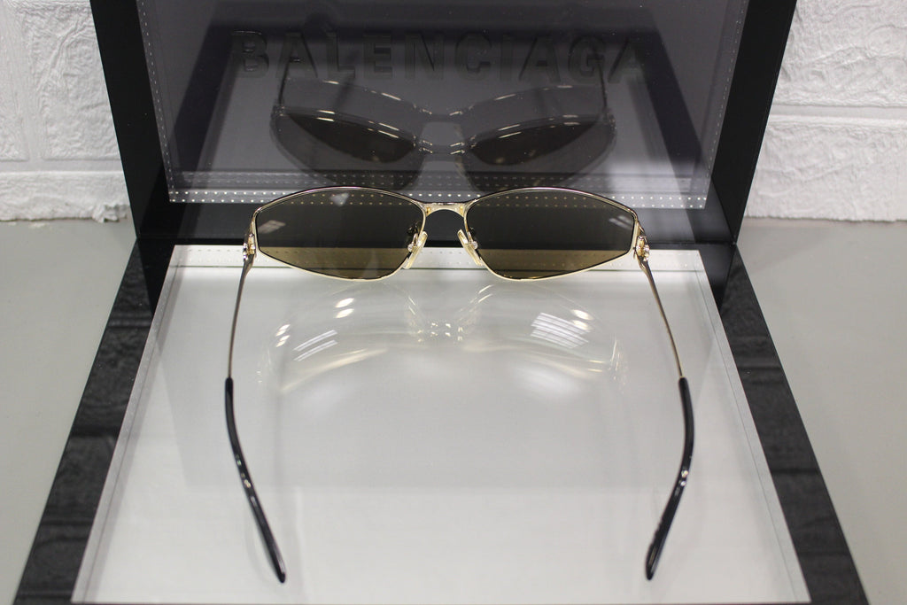 Balenciaga BB0335S-003 Women’s Sunglasses – Metal Frame, 65mm
