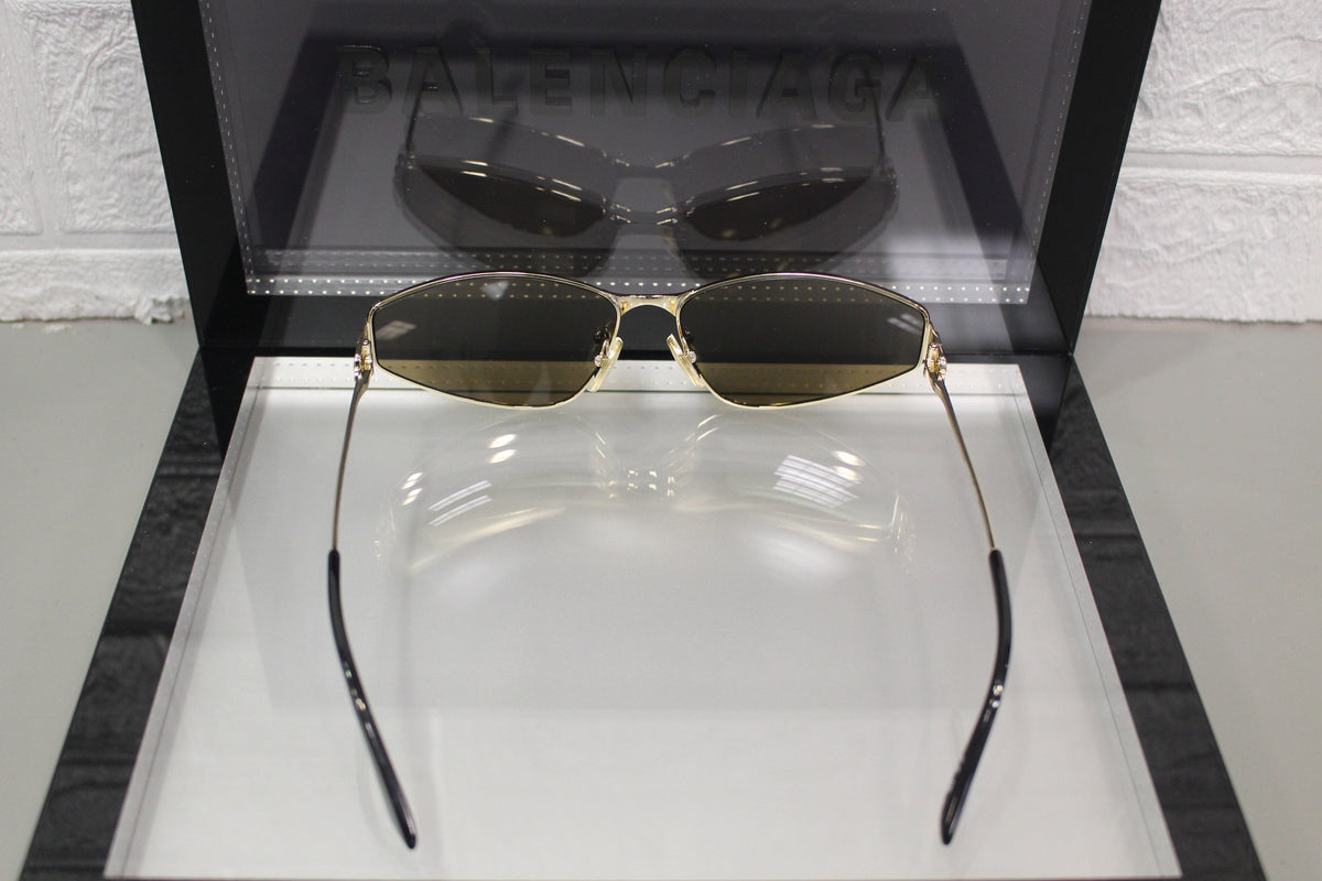 Balenciaga BB0335S-003 Women’s Sunglasses – Metal Frame, 65mm