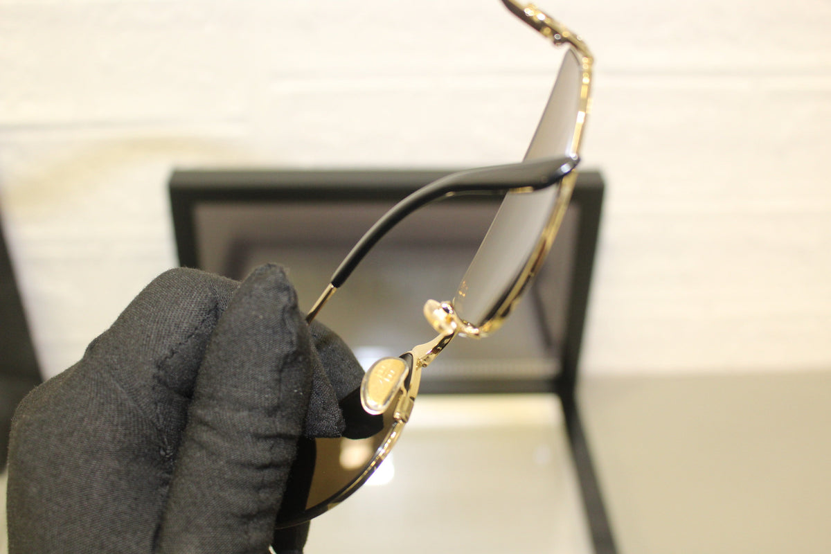 Balenciaga BB0335S-003 Women’s Sunglasses – Metal Frame, 65mm