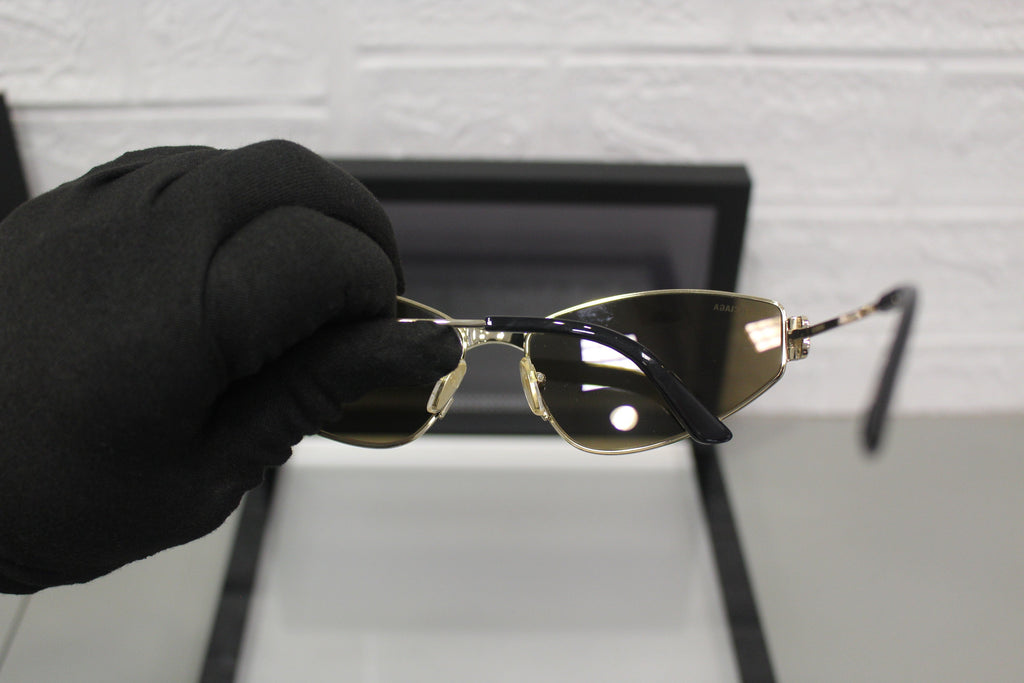 Balenciaga BB0335S-003 Women’s Sunglasses – Metal Frame, 65mm