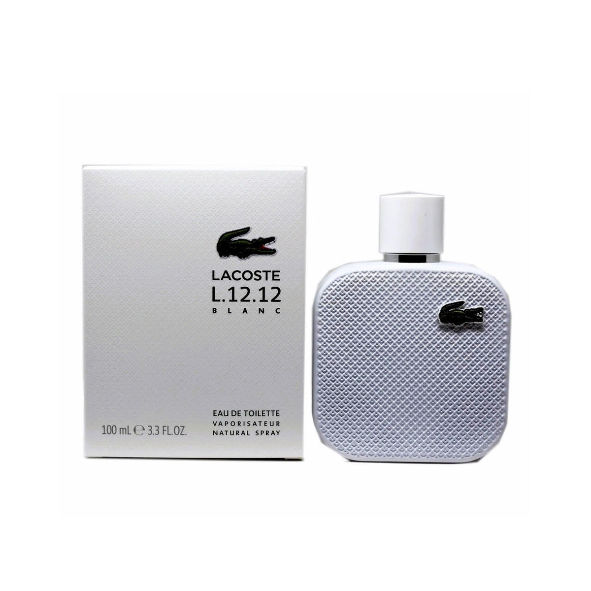 Lacoste L.12.12 Blanc Eau de Toilette — 3.3 oz