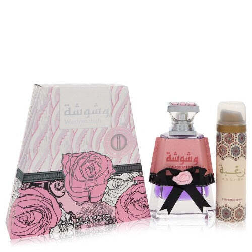 Lattafa Washwashah Eau de Parfum — 3.4 oz · With 1.7 oz deodorant spray