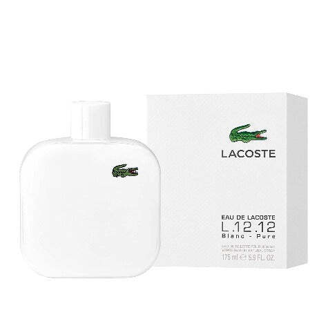 Lacoste L.12.12 Blanc Eau de Toilette — 3.3 oz · Tester