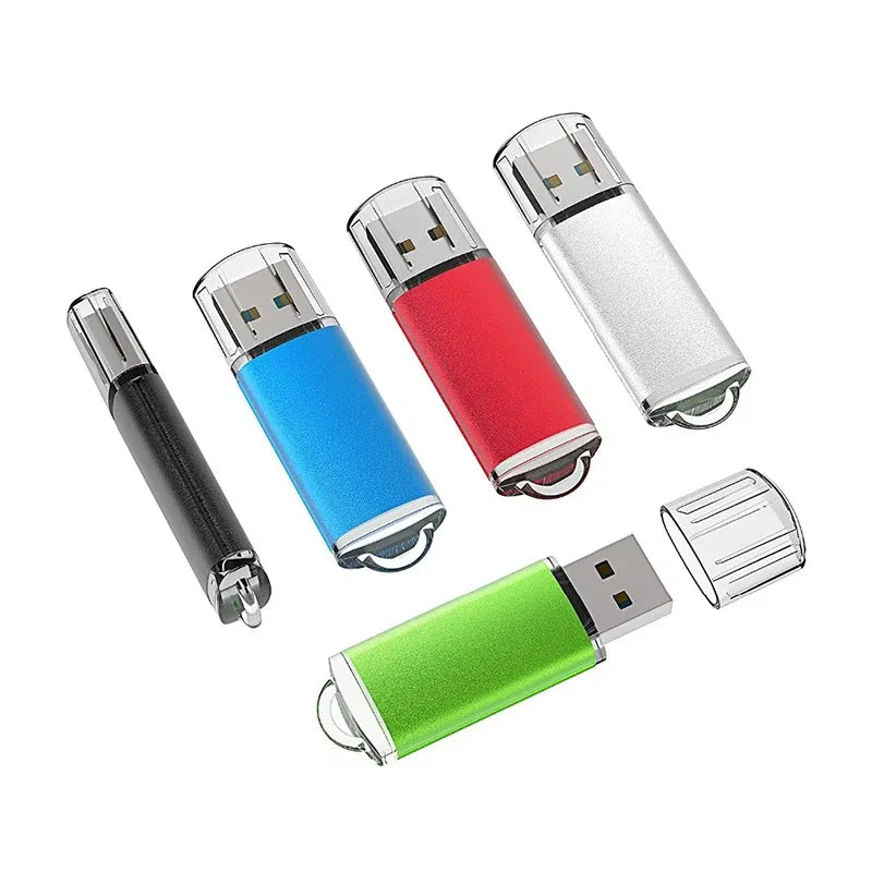 Color: Silver, Capacity: 16GB - High-speed USB Flash Drive 8gb 16gb 32gb Pen Drive 64gb 128gb U Disk USB 2.0 Pendrive Disk 256gb 2.0 Memoria Usb
