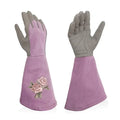 Color: WHITE, Size: M - Pruning Garden Gloves Anti-scratch Faux Leather Protective Gloves Reusable Fruit Picking Shrub Pruning Trimming Hand Protector