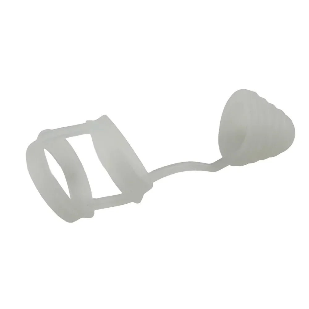 Color: Pink - 810 Silicone Rubber Band Fat Bubble Glass Ring Dust Cap Covers for 810 Drip Mouthpiece