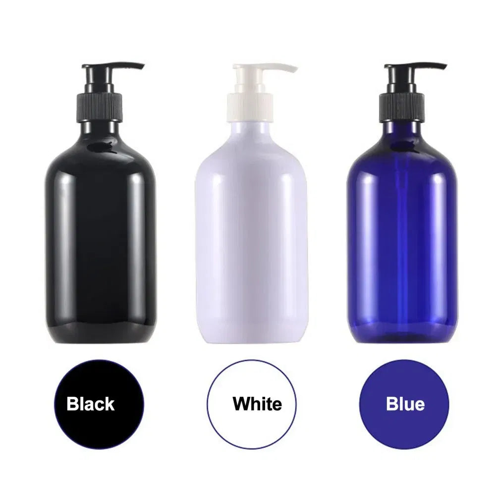 Color: plum, Ships From: CHINA - 500ml Portable Soap Dispensers Lotion Shampoo Shower Gel Holder Soap Dispenser Empty Bath Pump Bottle Bathroom Storage Bottle