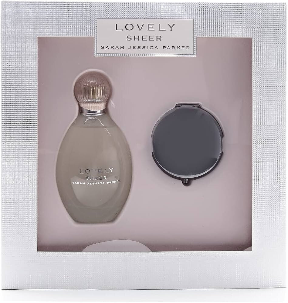 Sarah Jessica Parker Lovely Sheer Eau de Parfum — 3.4 oz · Two-piece gift set with compact mirror