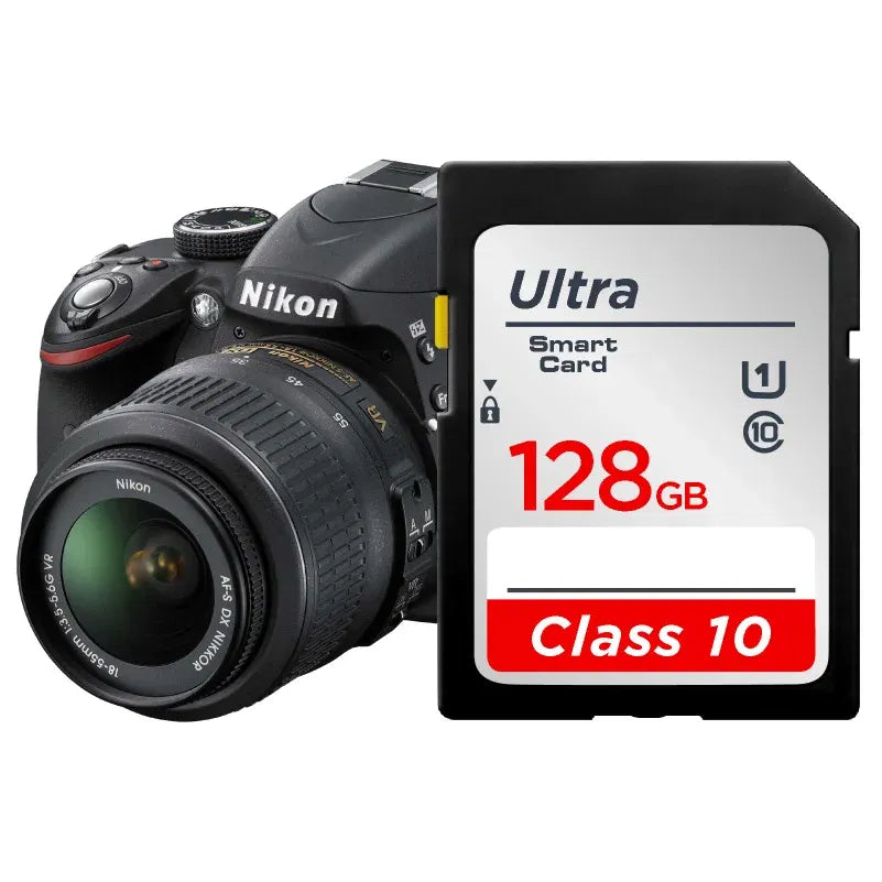 Capacity: 4GB - SD Card 64GB 128GB 256GB V10 16GB 32GB Normal Full Size Flash SD Memory Card High Speed for Camera