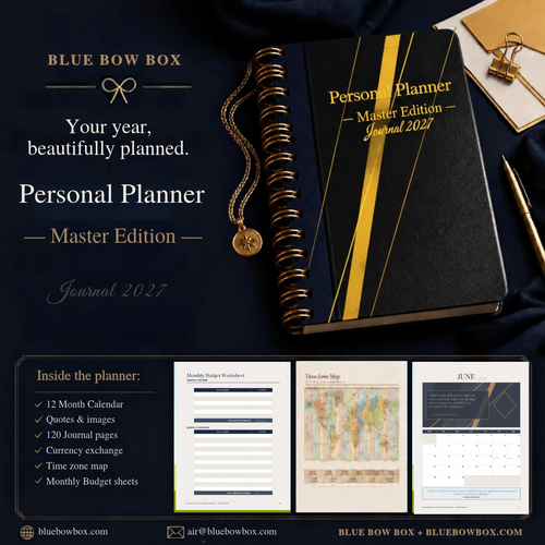 2027 Personal Planner — Dark Mode