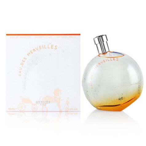 Hermès Eau des Merveilles Eau de Toilette — 3.3 oz