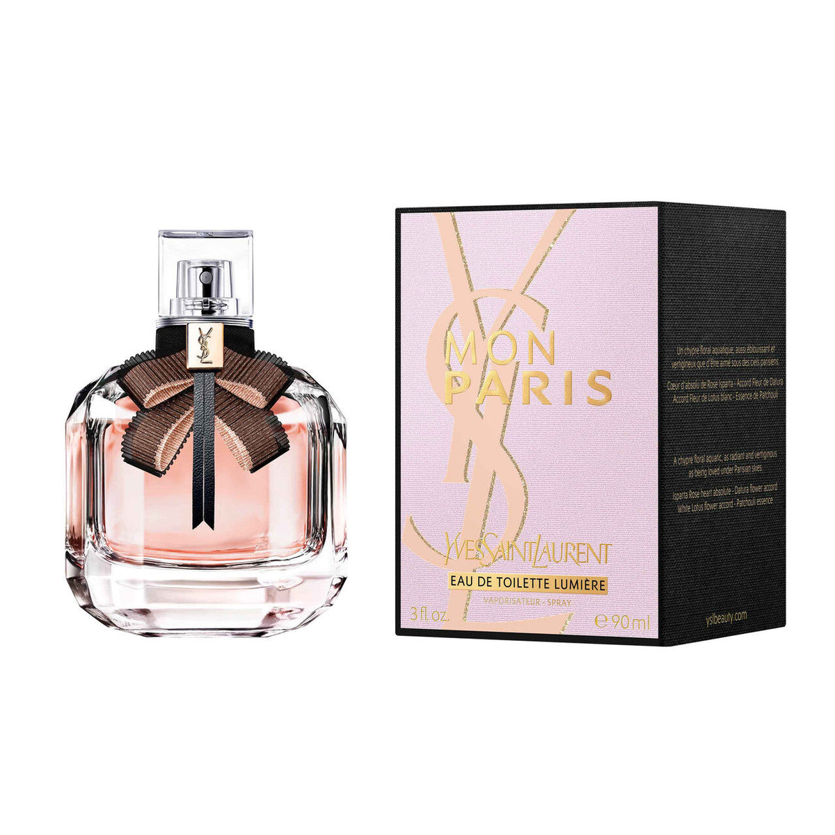 Yves Saint Laurent Mon Paris Lumière Eau de Toilette — 3 oz