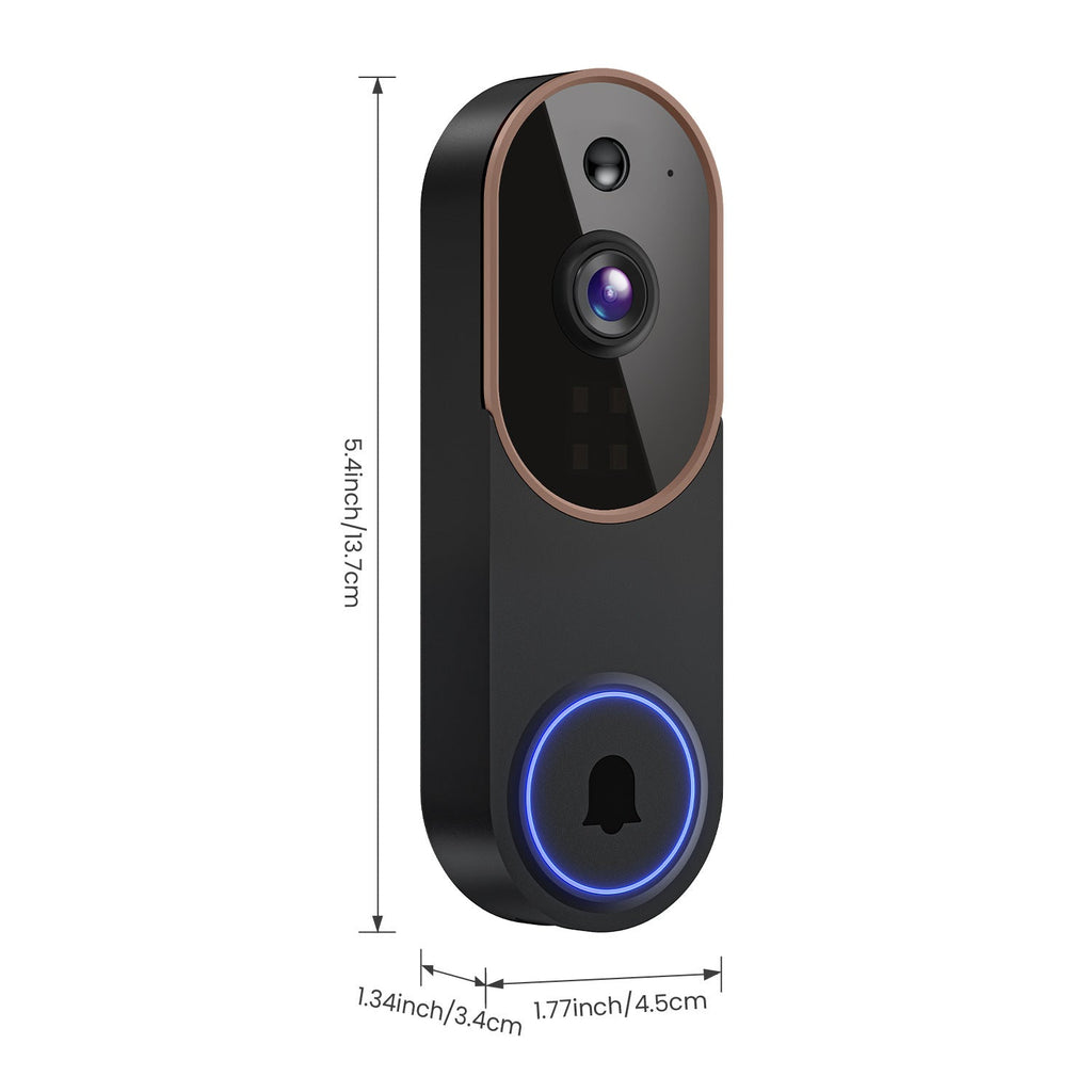 Smart Home Surveillance Camera Outdoor Wireless Doorbell HD Video Intercom Camera