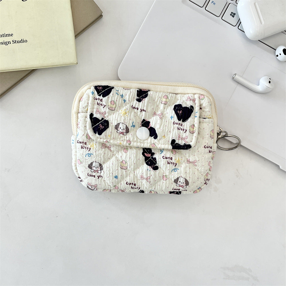 Clamshell Card Holder Multi-function Coin Purse For Women