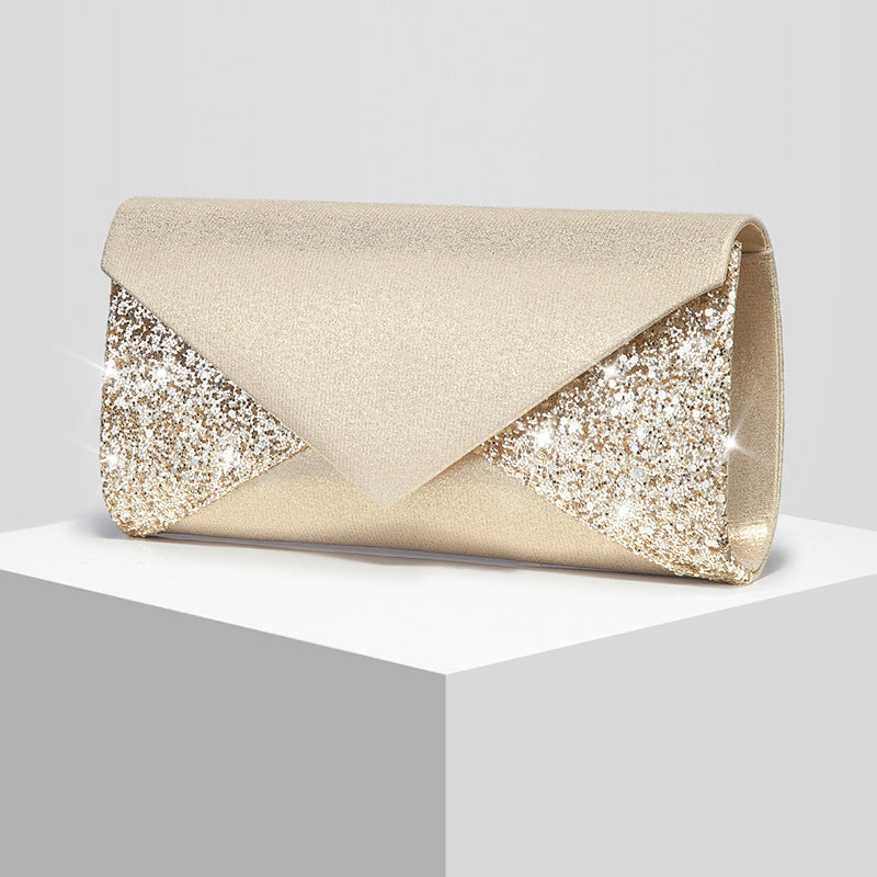 New Women's Sequin Evening Clutch Crossbody Bag