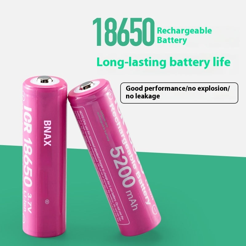 18650 Lithium Battery 37V Power Torch