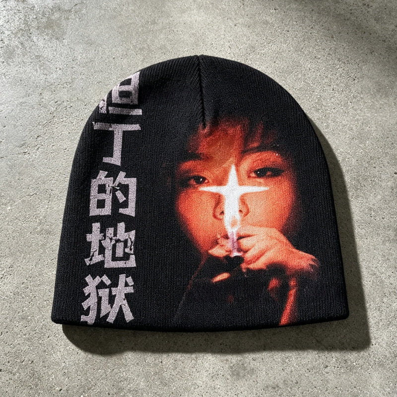 Personalized Pullover Subculture Knit Hat