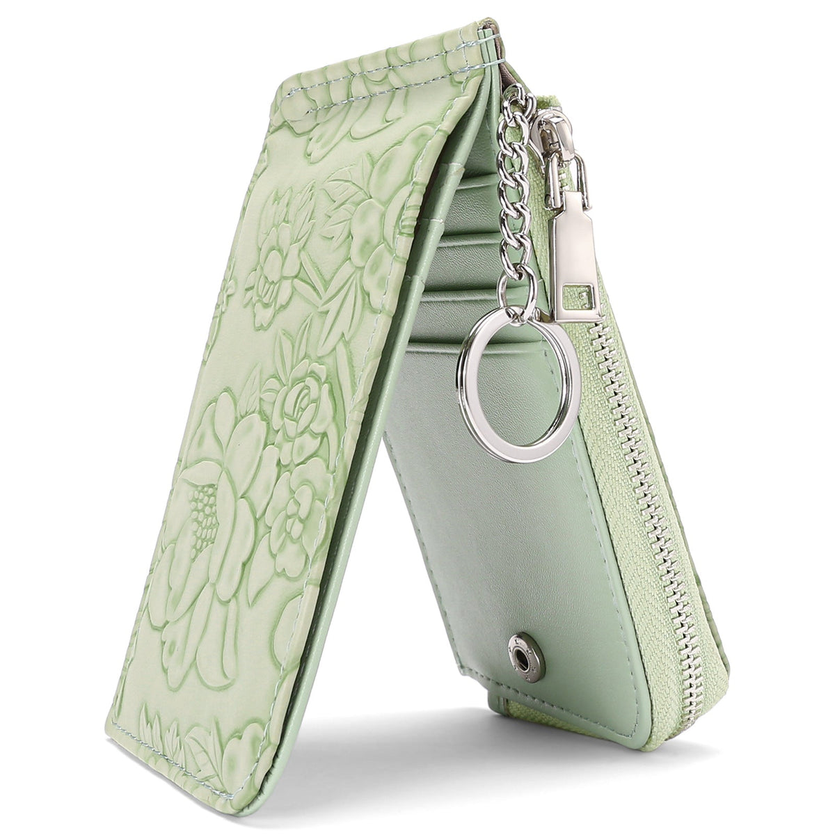 Zippered Large-Capacity Womens Coin Purse