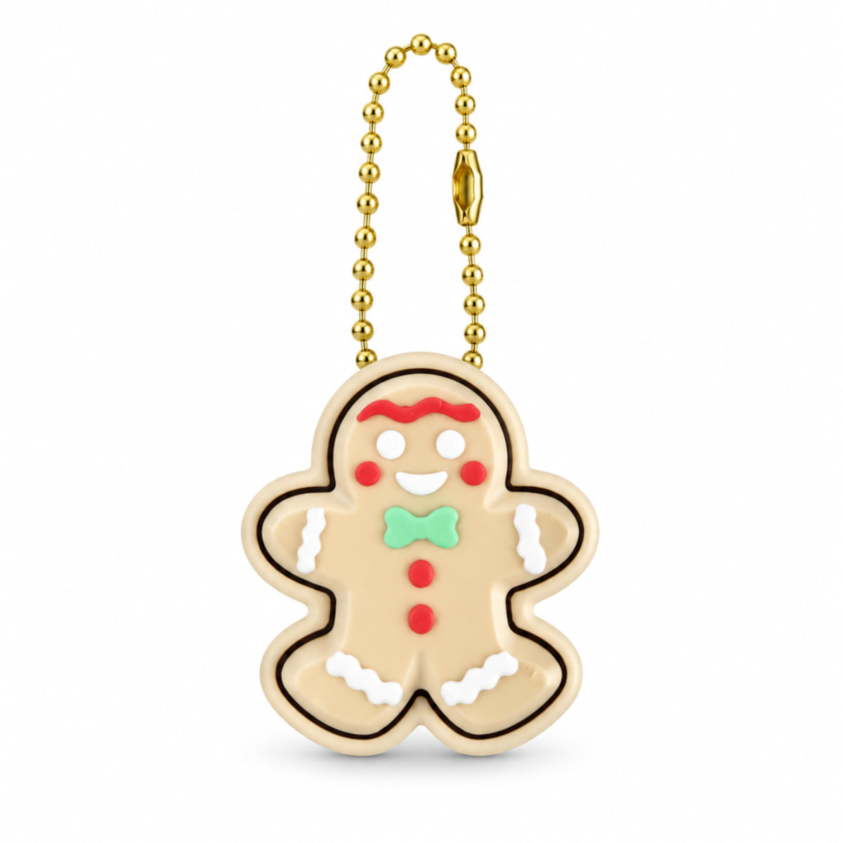 3D-printed Gingerbread Man Pendant Christmas Tree Ornament Creative Indoor Christmas Decoration Keychain